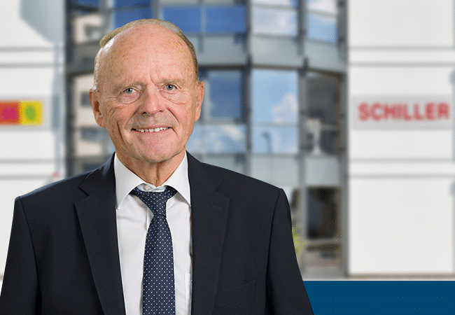 Alfred E Schiller electrocardiógrafos Schiller