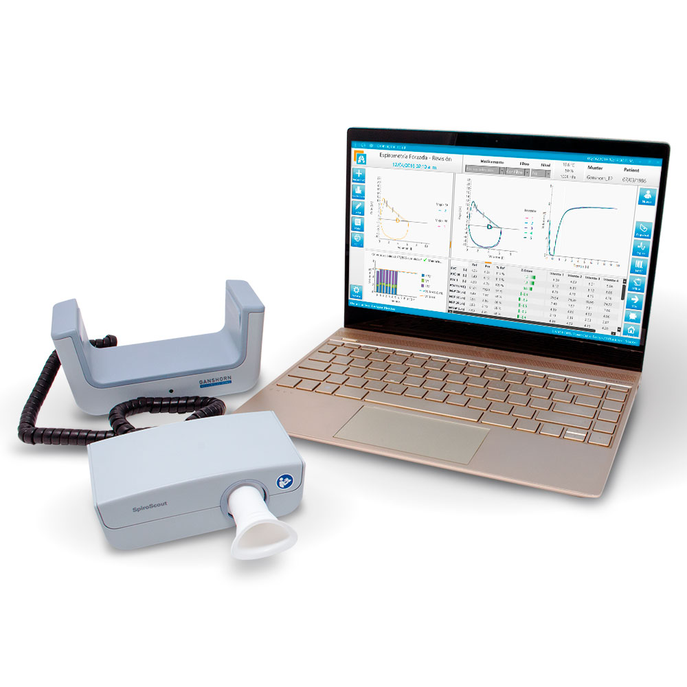 Espirómetro ultrasónico SpiroScout PC - Imagen 2