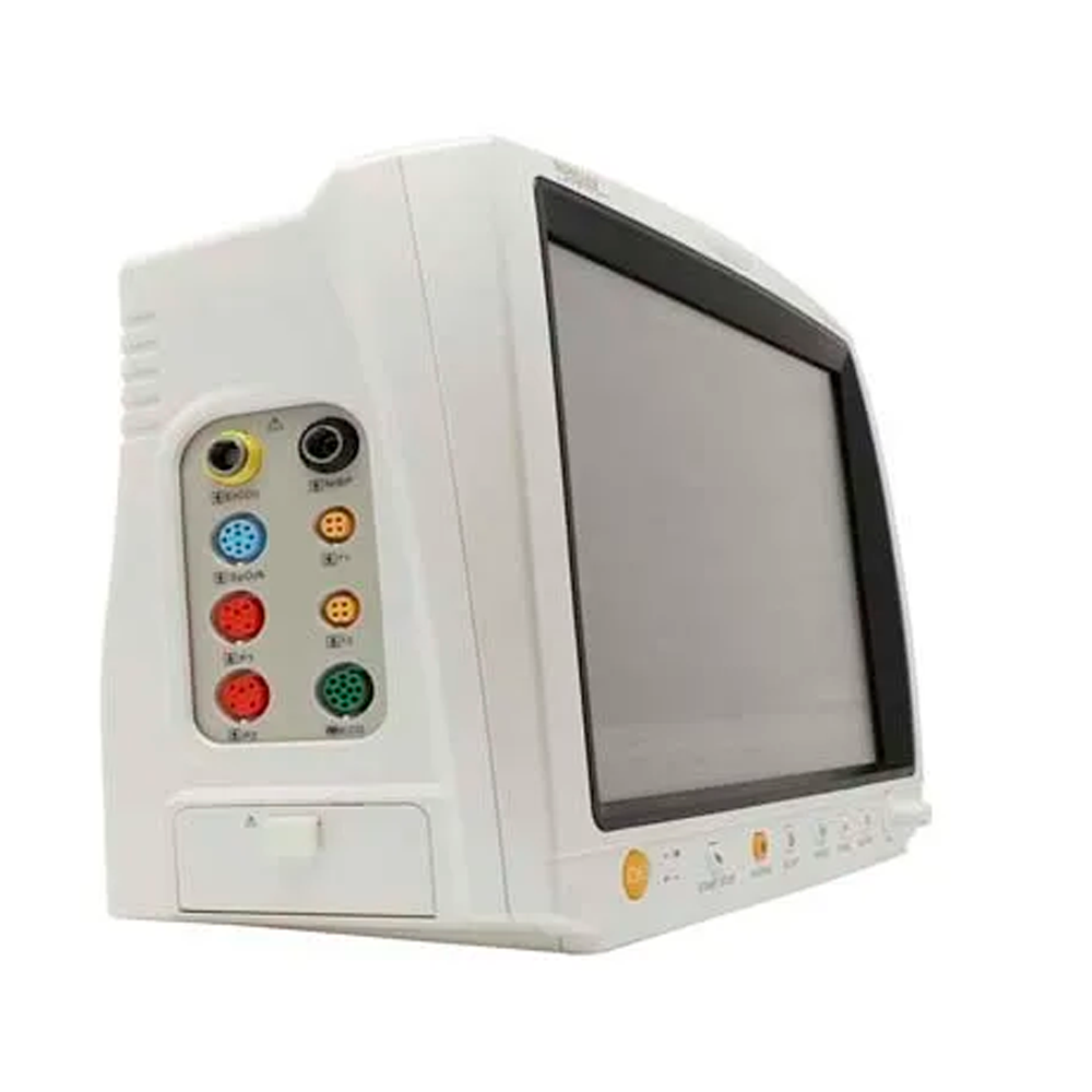 El Monitor Tranquility II es ligero, compacto y portátil. Pantalla de 12.1” a color. Peso: 4.5 kg. Pacientes adultos, pediátricos y neonatales.