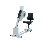 Este ergómetro de manivela controlado por ordenador (computadora) ha sido desarrollado para pacientes con movilidad reducida.