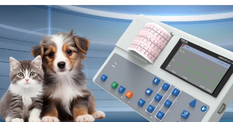 Electrocardiógrafos con tecnología suiza para hacer electrocardiogramas para mascotas