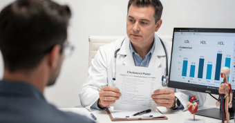 Resumen de la guía ACC/AHA dislipidemia 2026 sobre riesgo cardiovascular, colesterol LDL y prevención primaria.